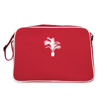 Houseplant white - Retro Bag - red/white - Back