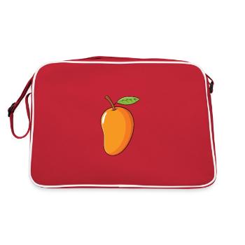 Mango 🥭 - Retro Bag - red/white - Back