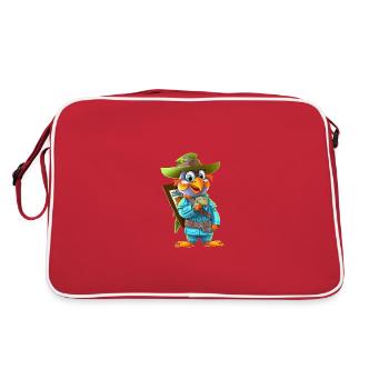 Guide touristique Polly - Sac Retro - rouge/blanc - Dos