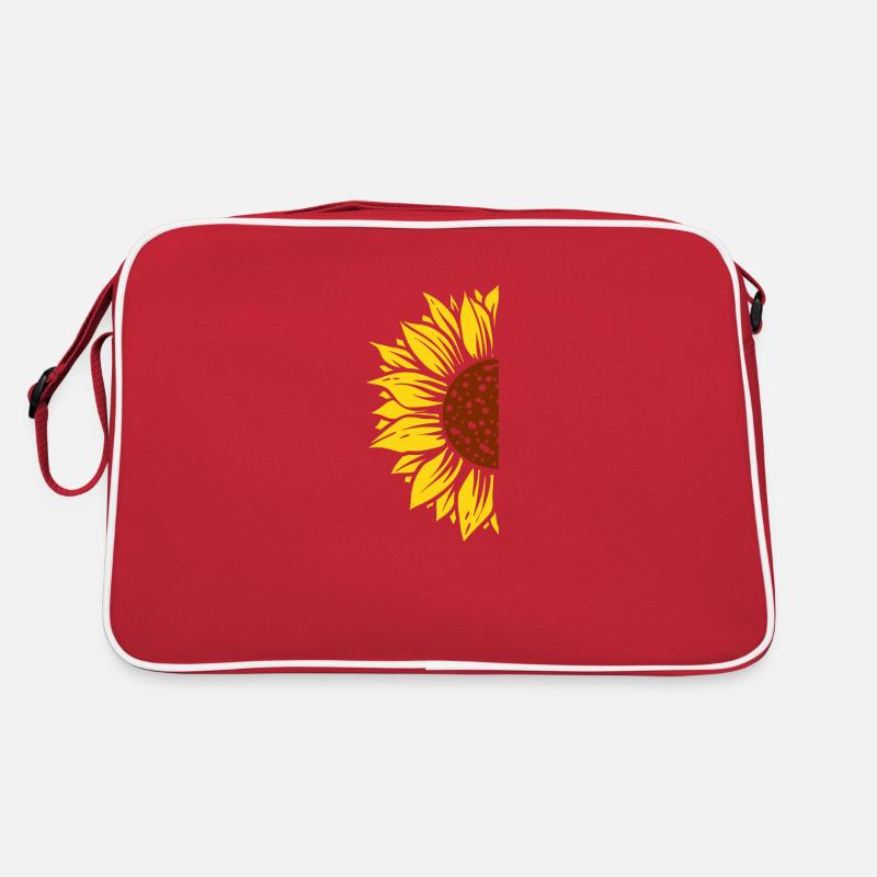 Half sunflower Retro Bag