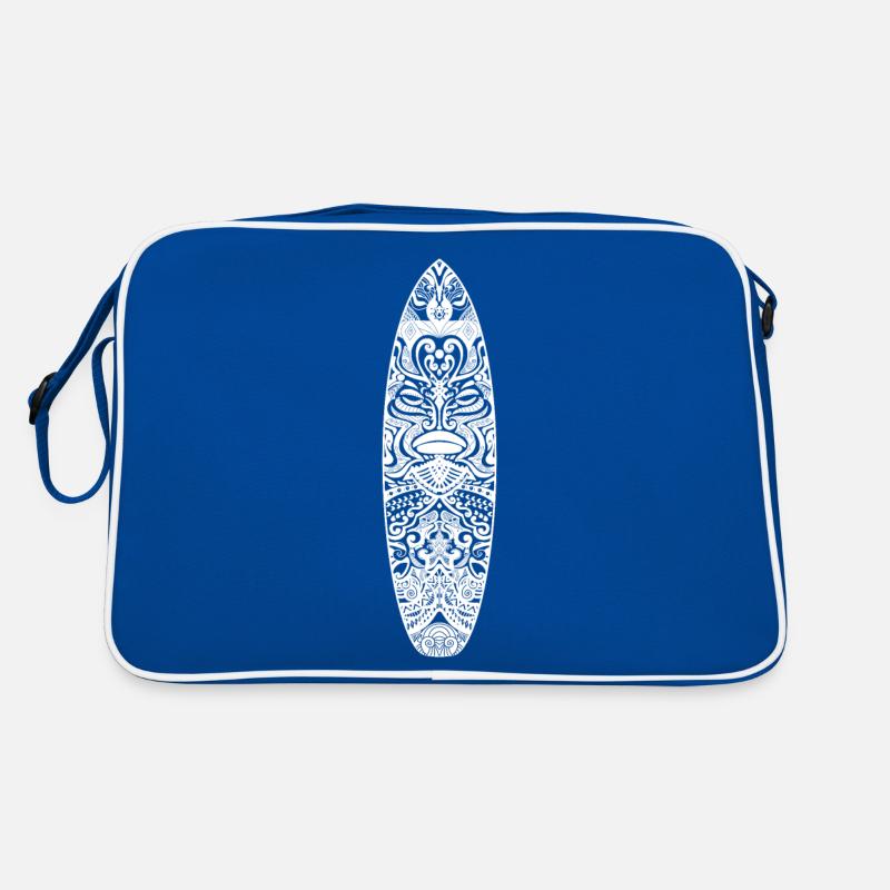 Maori Surf (version blanche) Sac Retro