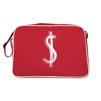 Dollar - Sac Retro - rouge/blanc - Dos