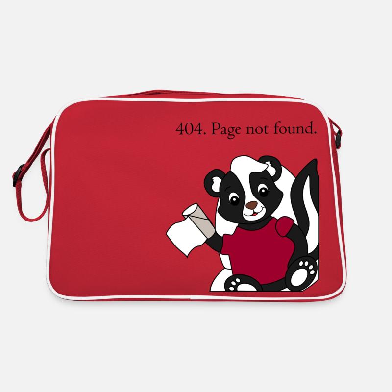 Skunk Pixie 404 Page not found Retro Bag