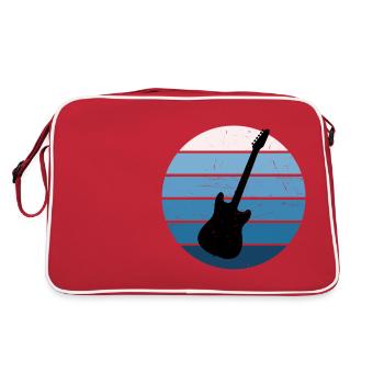 Guitar Player Women Guitar classical guitar - Retro Bag - red/white - Back