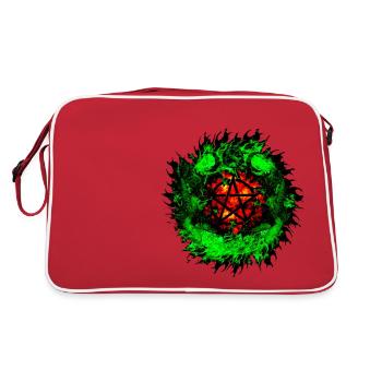 wicca - Retro Bag - red/white - Back