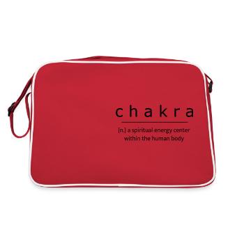 Chakra - Sac Retro - rouge/blanc - Dos