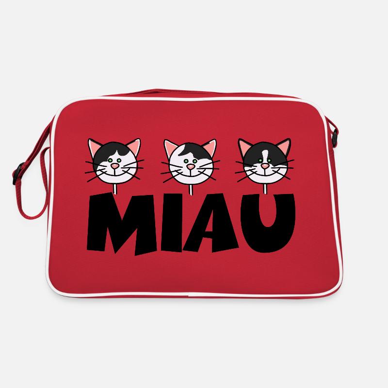Katzen1 1 Retro Tasche