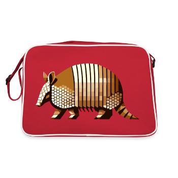 Tatou - Sac Retro - rouge/blanc - Dos