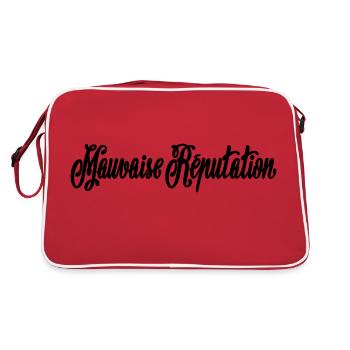 Mauvaise Réputation - Sac Retro - rouge/blanc - Dos