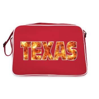 Texas - Retro Bag - red/white - Back