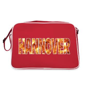 Hanover - Retro Bag - red/white - Back