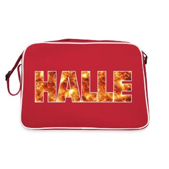 Hall - Retro Bag - red/white - Back
