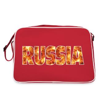 Russie - Sac Retro - rouge/blanc - Dos