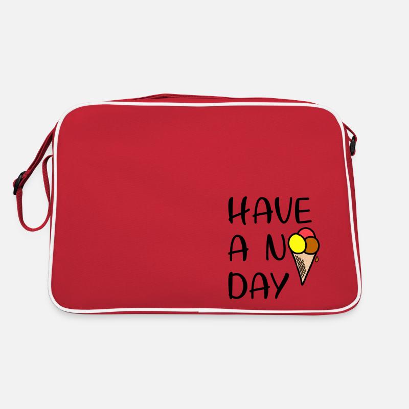 Have a nice day - lecker Schlecker Retro Tasche