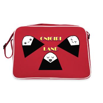 ONIGIRI LAND - Sac Retro - rouge/blanc - Dos