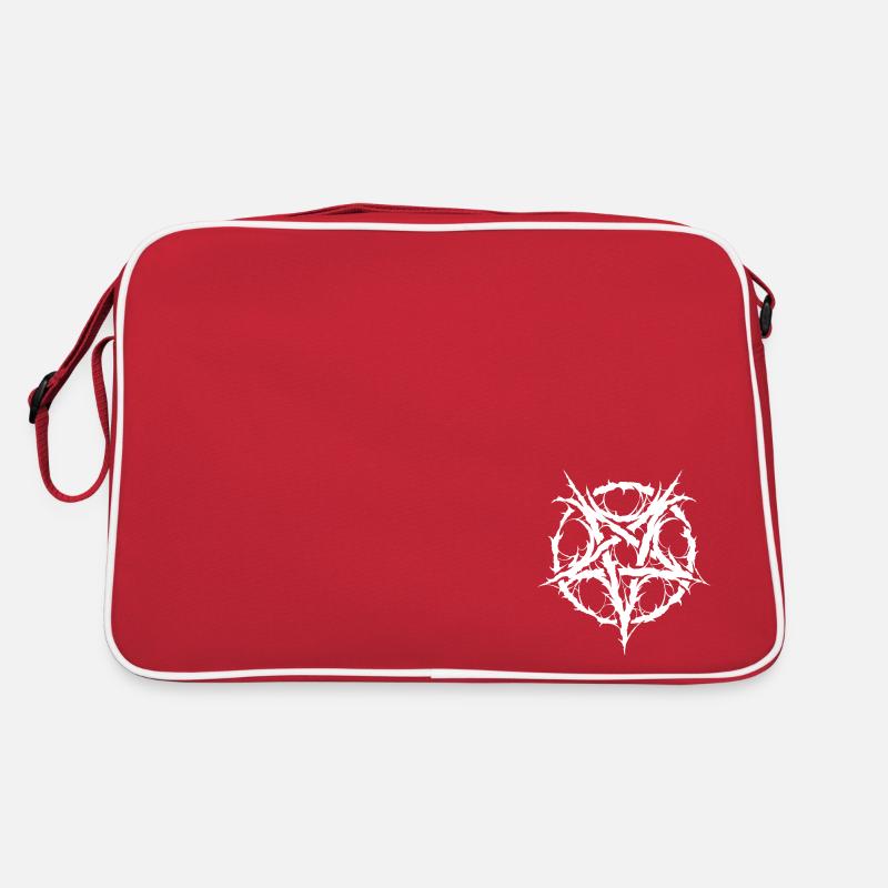 Wicca-Pentagramm Retro Tasche