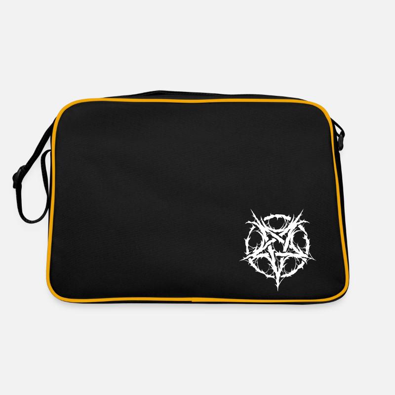 Wicca-Pentagramm Retro Tasche