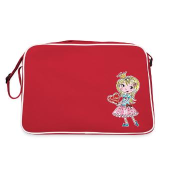 Petite princesse - Sac Retro - rouge/blanc - Dos