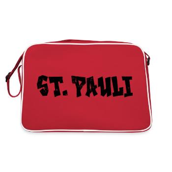 St. Pauli - Sac Retro - rouge/blanc - Dos