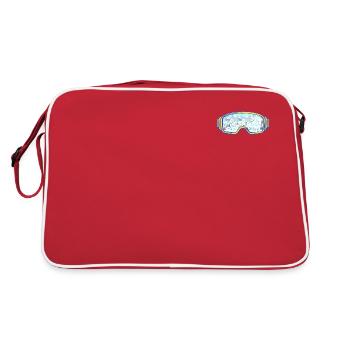 Ski google, snowboard - Sac Retro - rouge/blanc - Dos