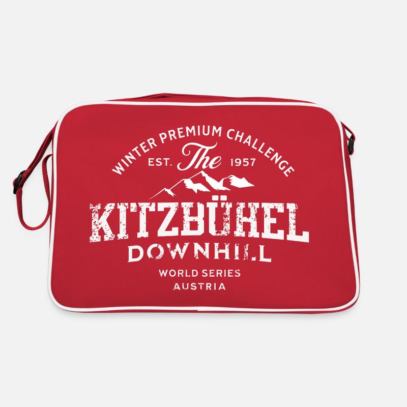 Kitzbuhel downhill world series 1957 Retro Bag
