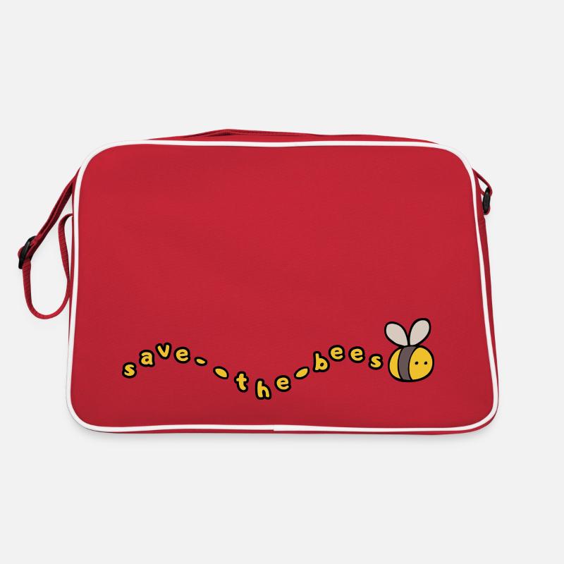 Save the Bees Retro Tasche