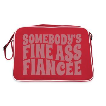 La fiancée fiancée de quelqu’un se fiancera - Sac Retro - rouge/blanc - Dos