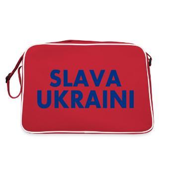 Slava ukraini - Sac Retro - rouge/blanc - Dos
