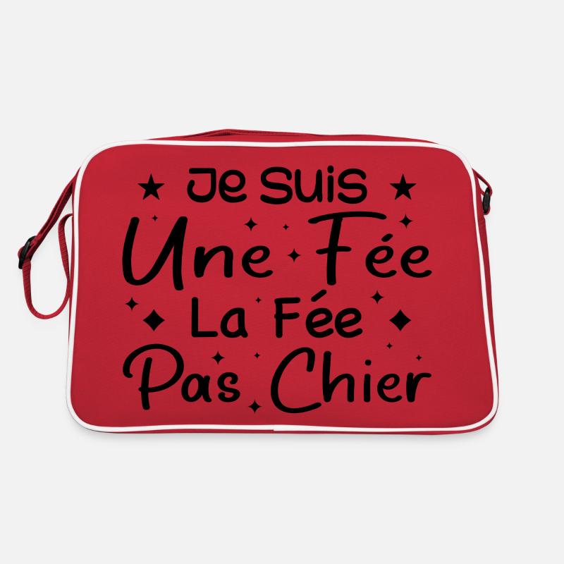 Je Suis Une Fée La Fée Pas Chier Sac Retro