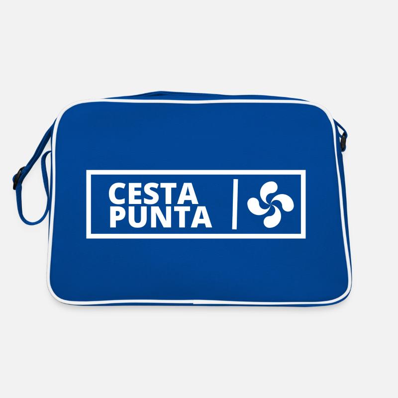 CESTA PUNTA CROIX BASQUE - Basque Pelota Game Retro Bag