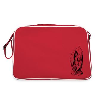 Satan réfléchi - Sac Retro - rouge/blanc - Dos