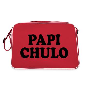 Papi chulo - Sac Retro - rouge/blanc - Dos