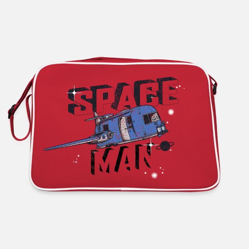 SPACE MAN IM VAN Retro Tasche