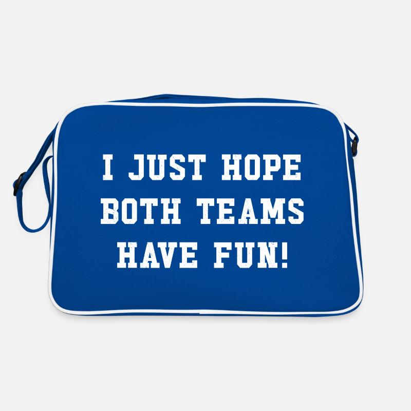 I just hope both teams have fun Retro Bag