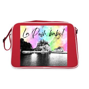 La Push, bébé ! Illustration - Sac Retro - rouge/blanc - Dos