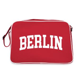 Berlin - Retro Bag - red/white - Back