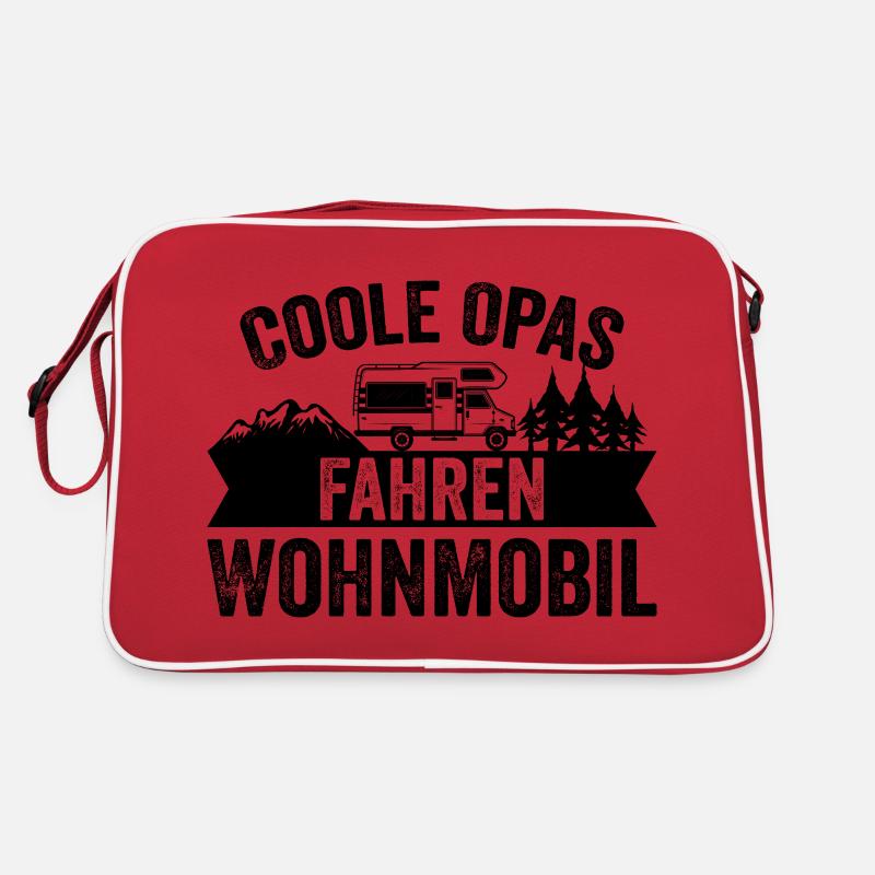 Cool Grandpas Driving Motorhome Caravan Camper Womo Retro Bag