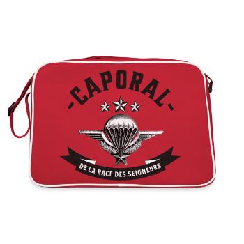 Caporal de la race des seigneurs - Sac Retro - rouge/blanc - Dos