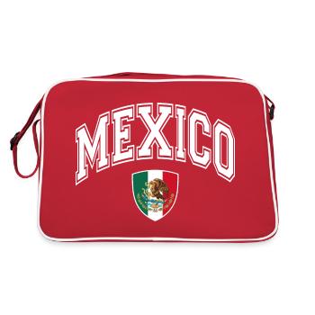 Mexico - Retro Bag - red/white - Back