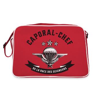 Caporal-chef de la race des seigneurs - Sac Retro - rouge/blanc - Dos