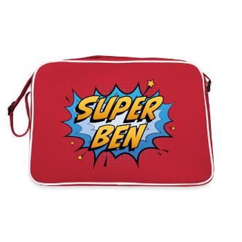Super Ben - Sac Retro - rouge/blanc - Dos