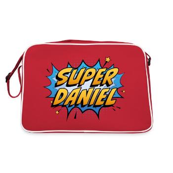 Super Daniel - Sac Retro - rouge/blanc - Dos