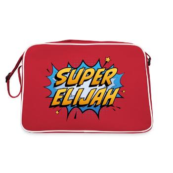 Super Élie - Sac Retro - rouge/blanc - Dos