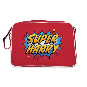 Super Harry - Sac Retro - rouge/blanc - Dos
