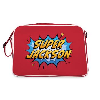 Super Jackson - Sac Retro - rouge/blanc - Dos