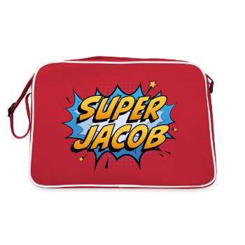 Super Jacob - Sac Retro - rouge/blanc - Dos