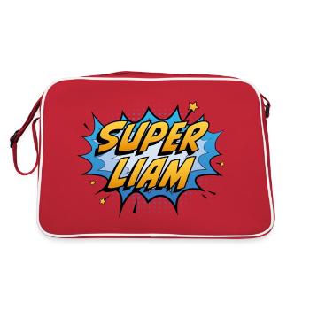 Super Liam - Retro Bag - red/white - Back