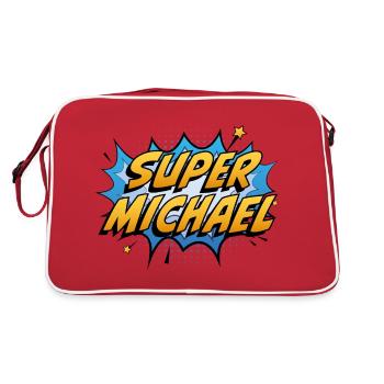 Super Michael - Sac Retro - rouge/blanc - Dos