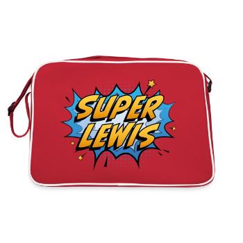 Super Lewis - Sac Retro - rouge/blanc - Dos