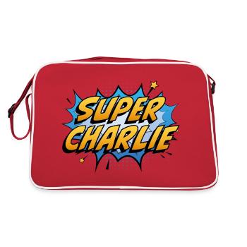 Super Charlie - Sac Retro - rouge/blanc - Dos